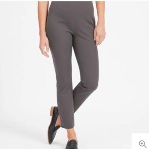 Everlane Slate Grey Side Zip Work Pants, Size 2